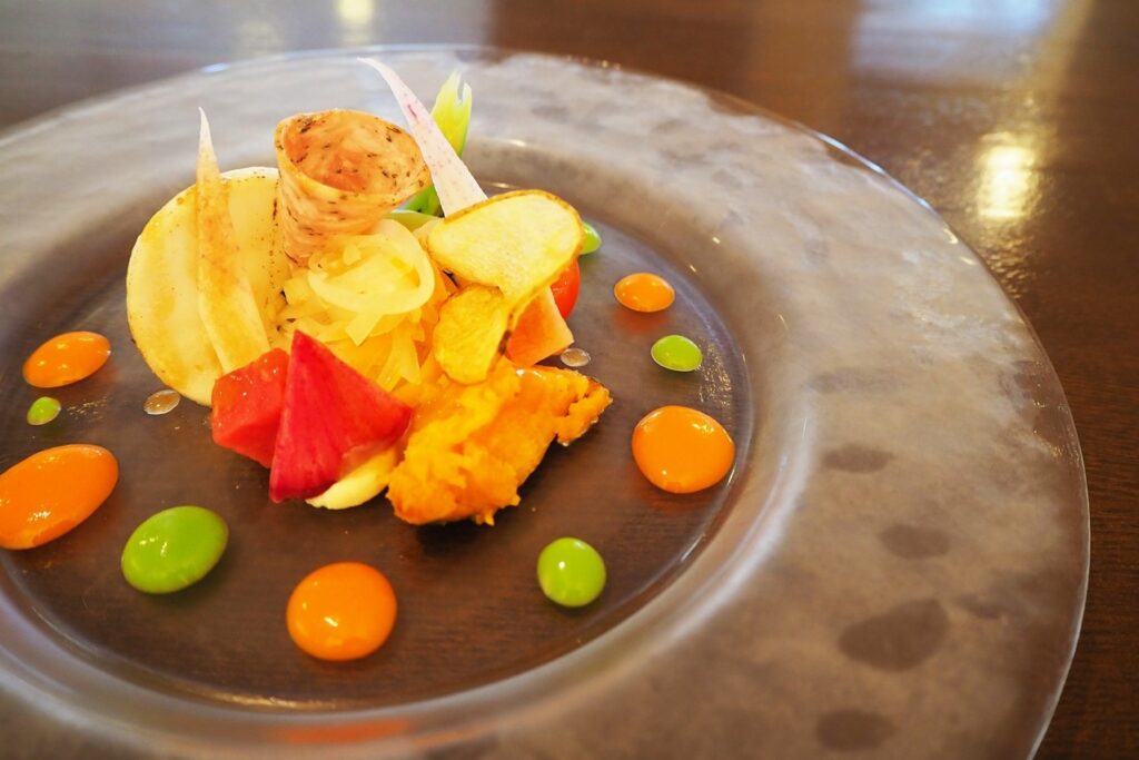 レストラン「マーレブルー＆モランベーグル」が提供している料理