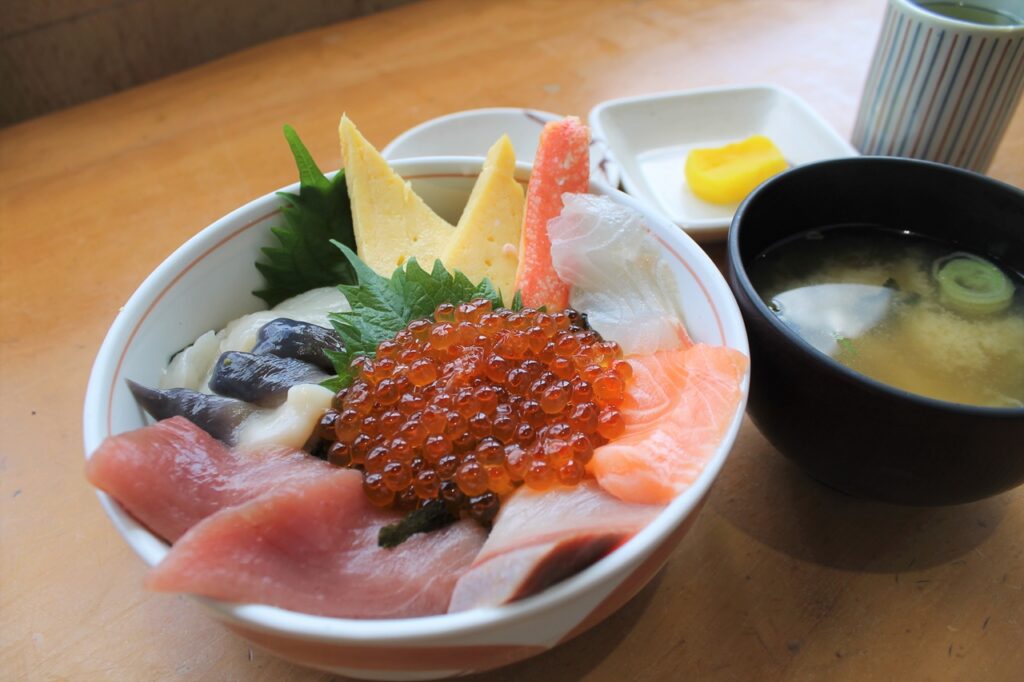 柿崎商店海鮮工房の海鮮丼