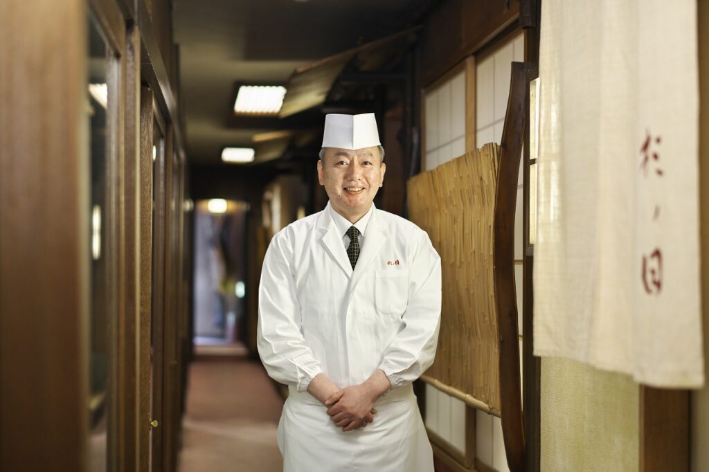 きょうど料理亭杉ノ目の板前