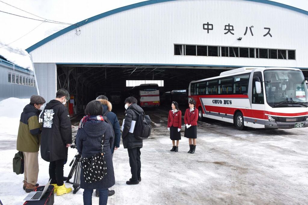 　札幌市内にある北海道中央バス観光ガイドセンター