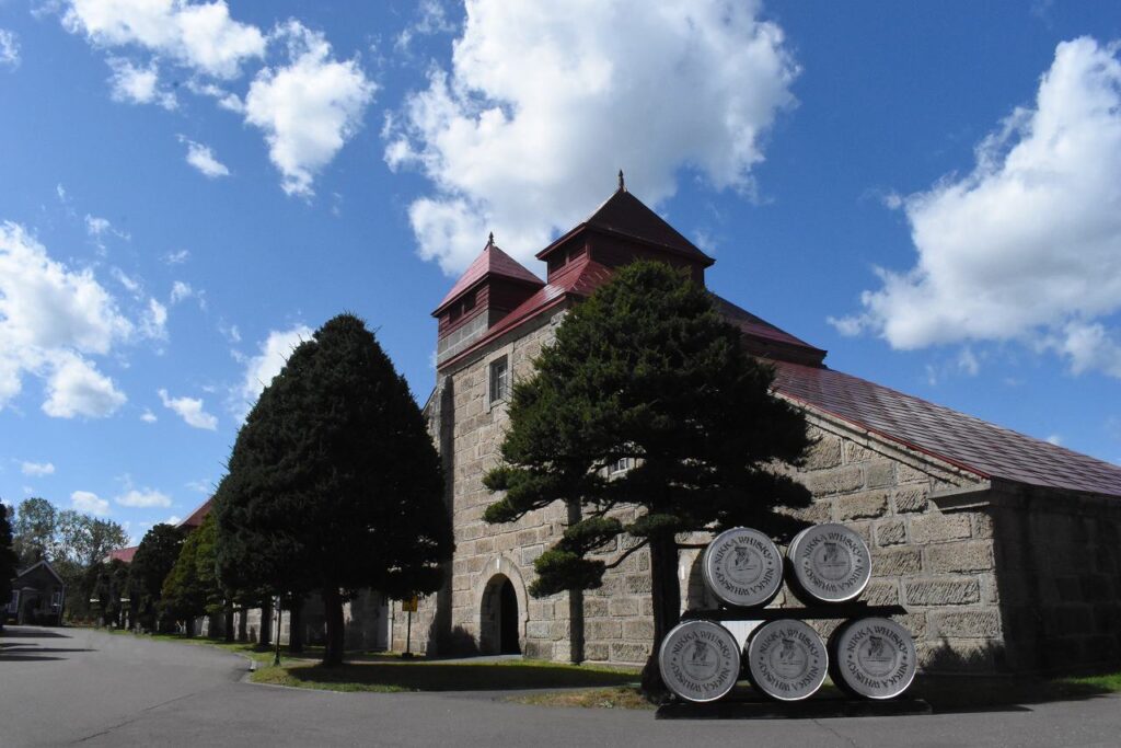 ニッカウヰスキー余市蒸溜所の外観