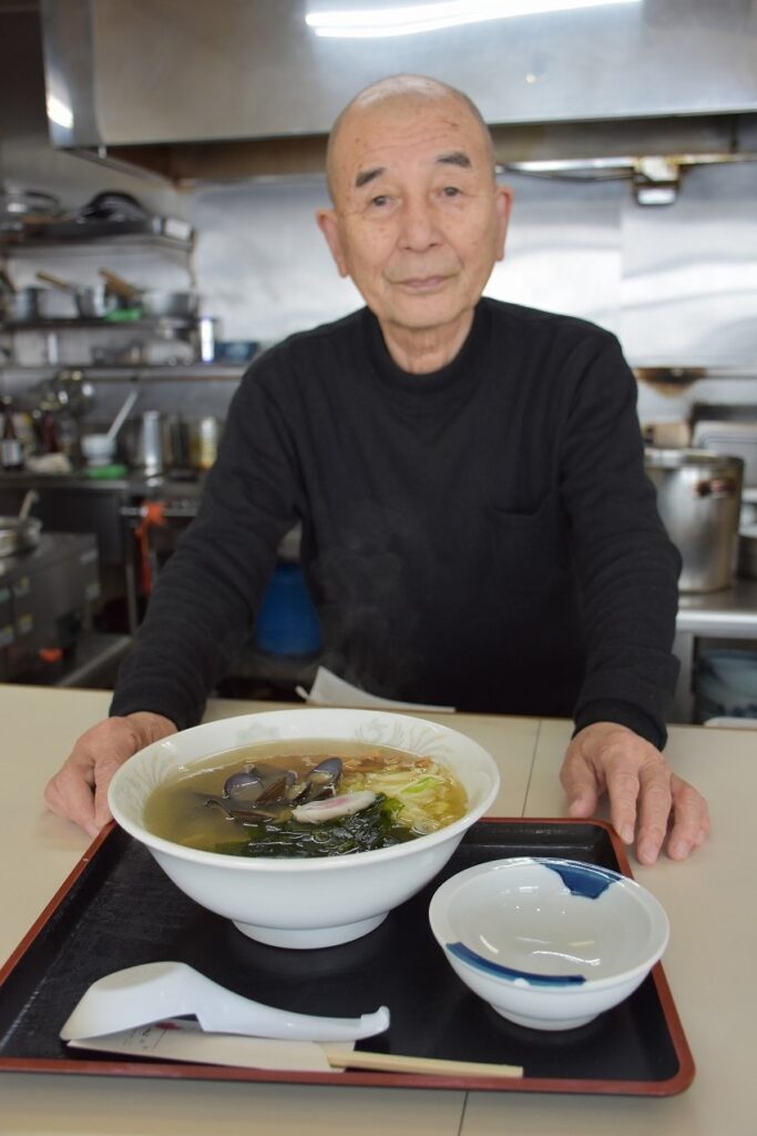 しじみラーメンと武田さん
