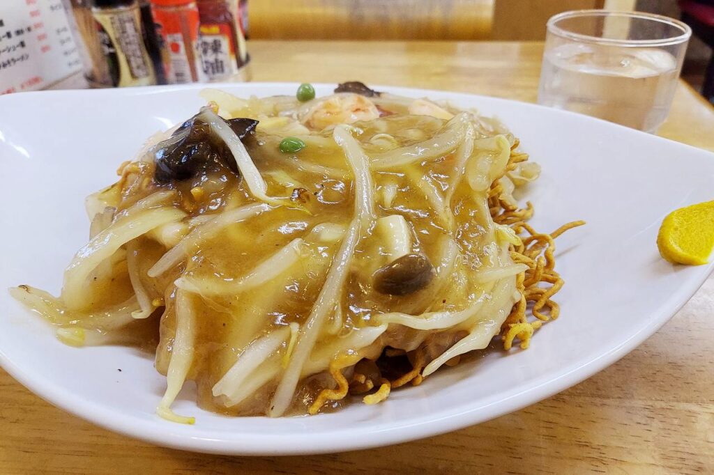 五十番菜館の五目アゲソバ