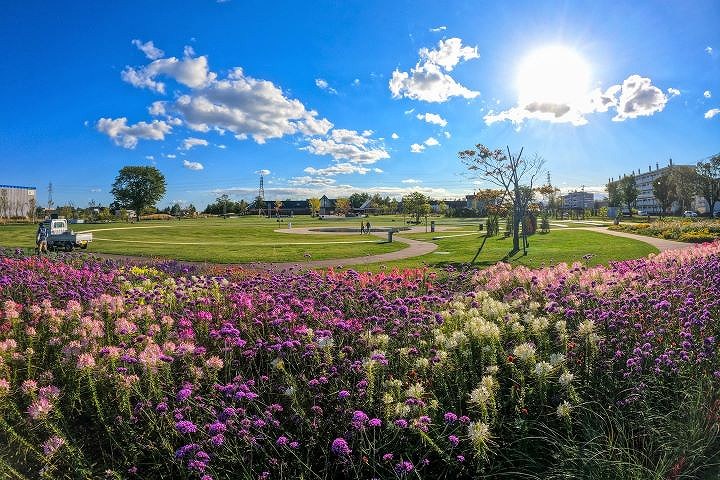 ７つあるガーデンのひとつ「虹色の鳥」