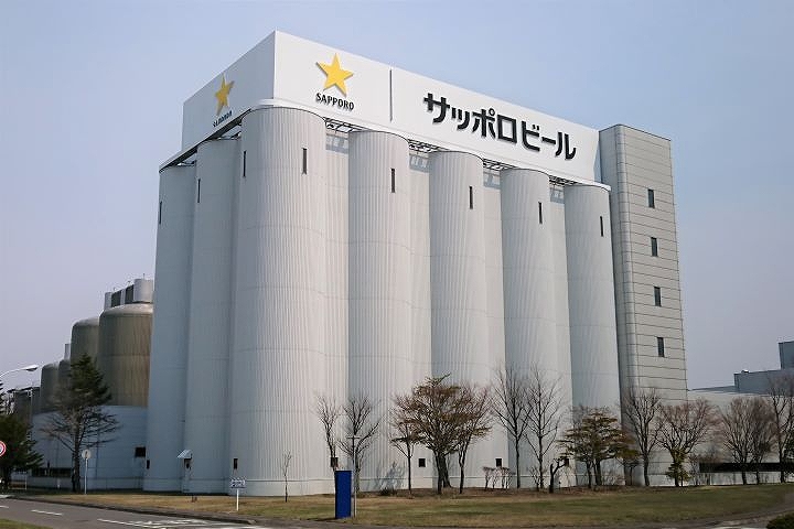 サッポロビール北海道工場の全景