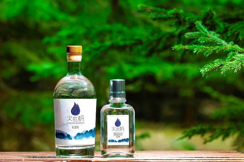 出店する積丹スピリットのクラフトジン「火の帆　ＫＩＢＯＵ」