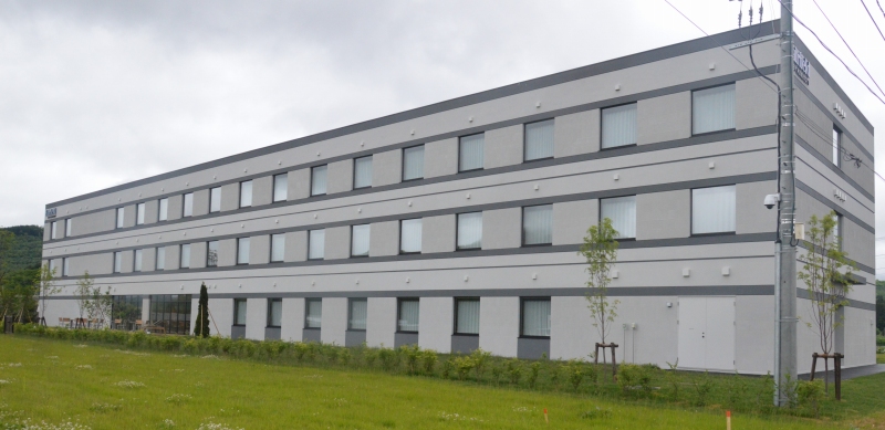 ホテル「フェアフィールド・バイ・マリオット北海道南富良野」の外観