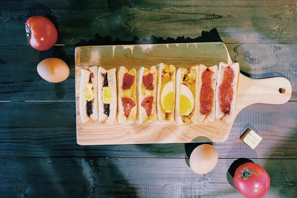 LIAカフェのホットサンド