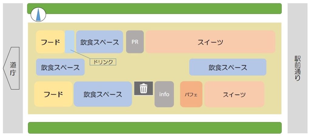 会場レイアウト概要図