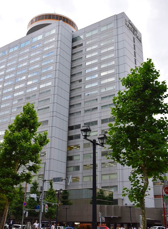 洞爺湖町フェアを開催しているセンチュリーロイヤルホテルの外観