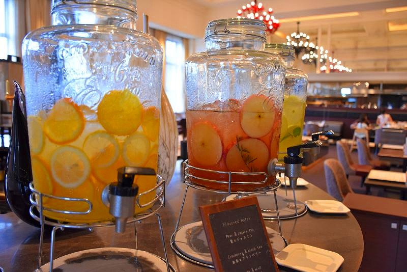 ＯＭＯ５小樽の朝食ビュッフェのドリンクバー