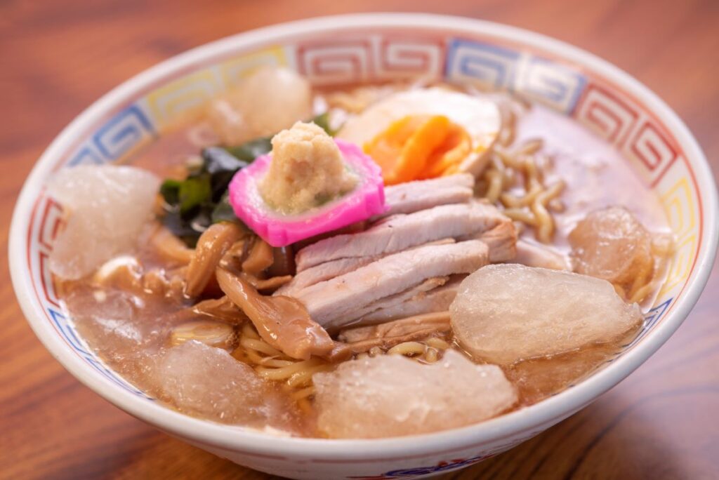 ラーメンねるらの「和風生姜冷やしラーメン」