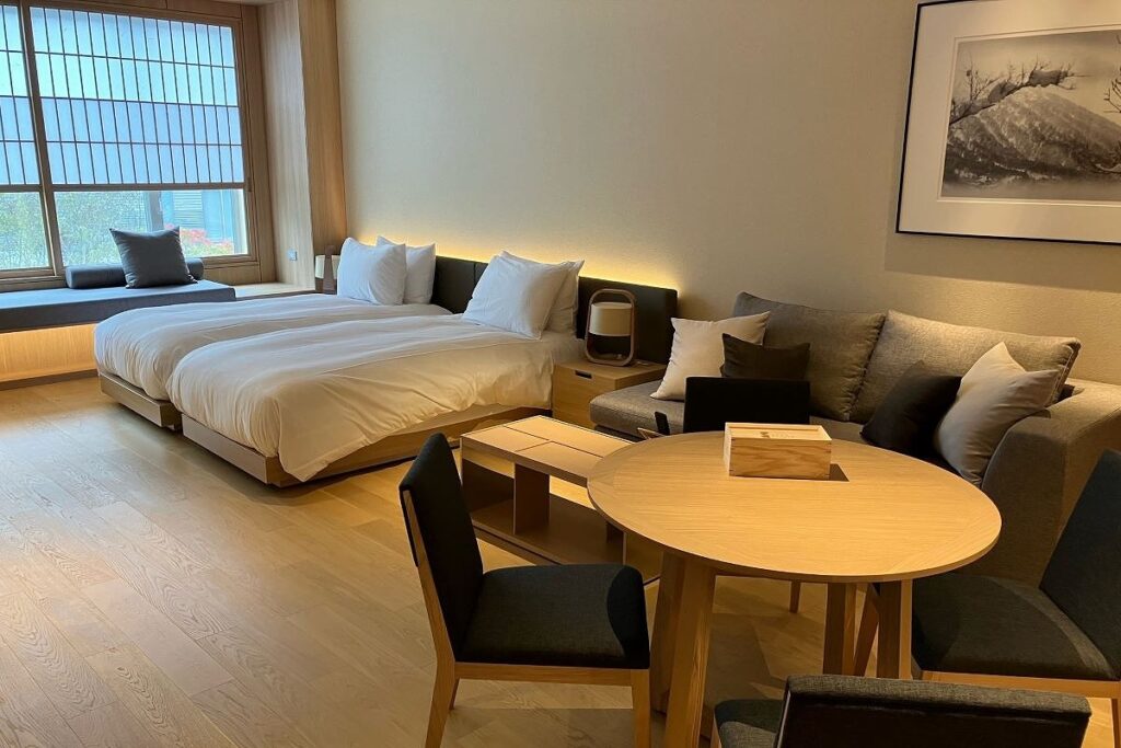 客室「スタジオ」の室内