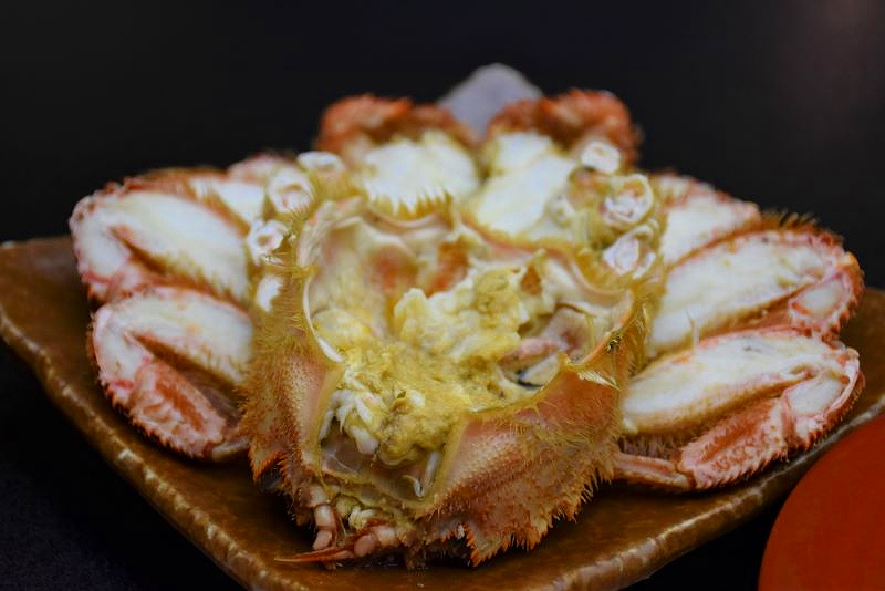 雄武町の食の代表格の毛ガニ