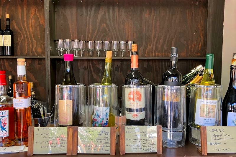 11丁目会場のシェフズキッチンで販売されているアルコール類