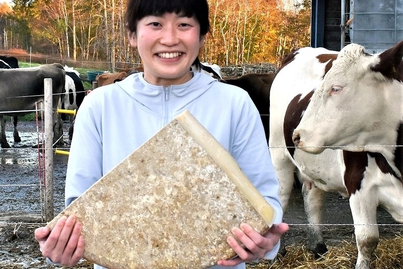 美瑛ファームのチーズ　最高賞＊ジャパンアワード＊味、色、華やかな香り評価