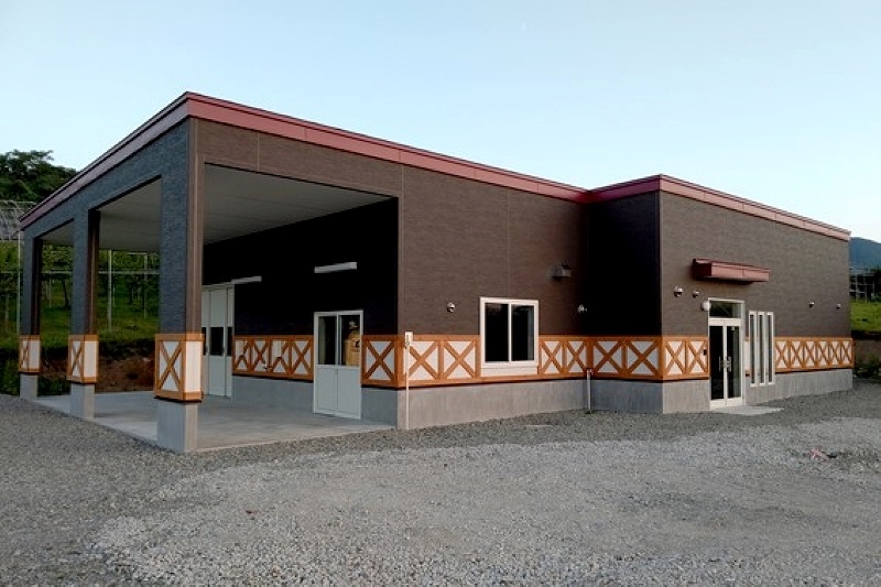 ワイナリー「ドメーヌICHI」の外観