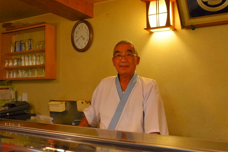 「王将寿し」の大将、高橋洋一さん