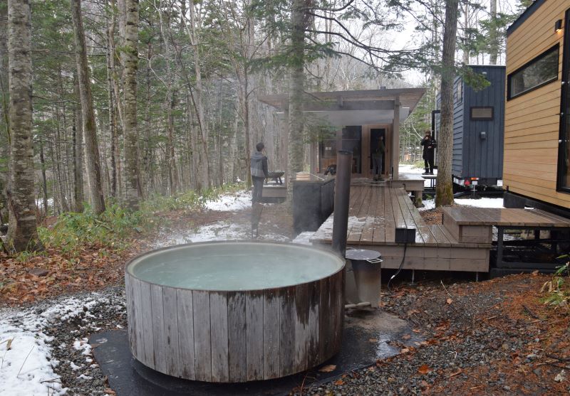 大樹町光地園の森林に１２月１０日に開業する「ムービングイントカチ」