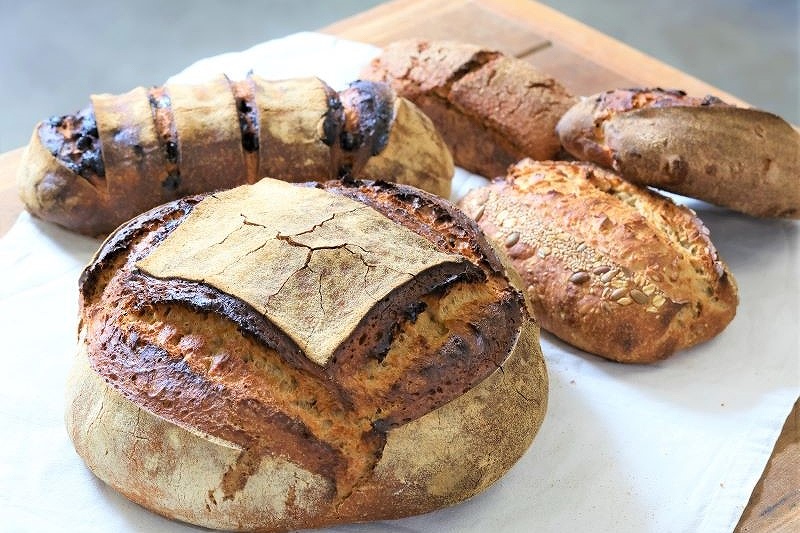 〈マチのこだわり味自慢〉風土火水＝帯広市＊中もっちり　ハード系パン