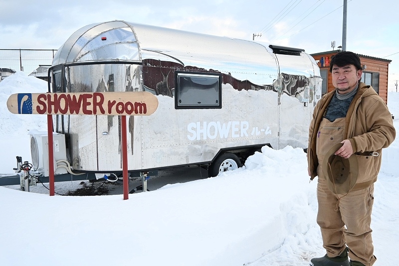 旧石狩小に「ＲＶパーク」＊グラウンド活用　スペース１３台＊トイレなど災害時貸し出しも想定