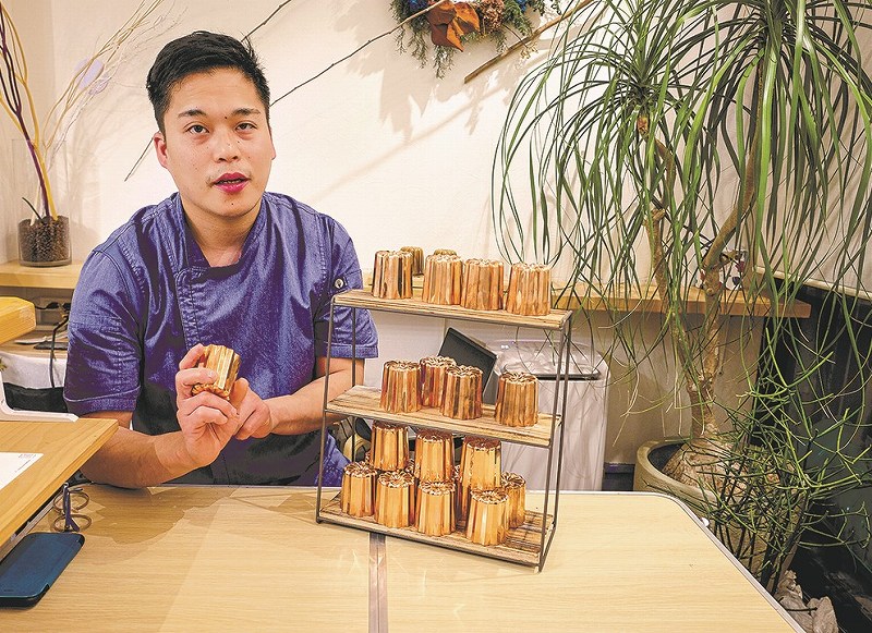 「北のカヌリエ」のオーナーで、フランス料理人の水野佑一さん