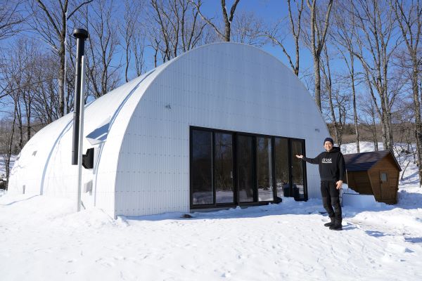 サウナ付き貸別荘　いかが？＊鶴居おもしろワークス＊１５日営業開始＊「極上の整い　体験して」