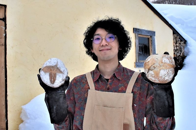 「うまみに余韻」　パン工房オープン＊上砂川の協力隊員　勝長さん＊町内唯一＊天然酵母やホエイ「くせになる味」