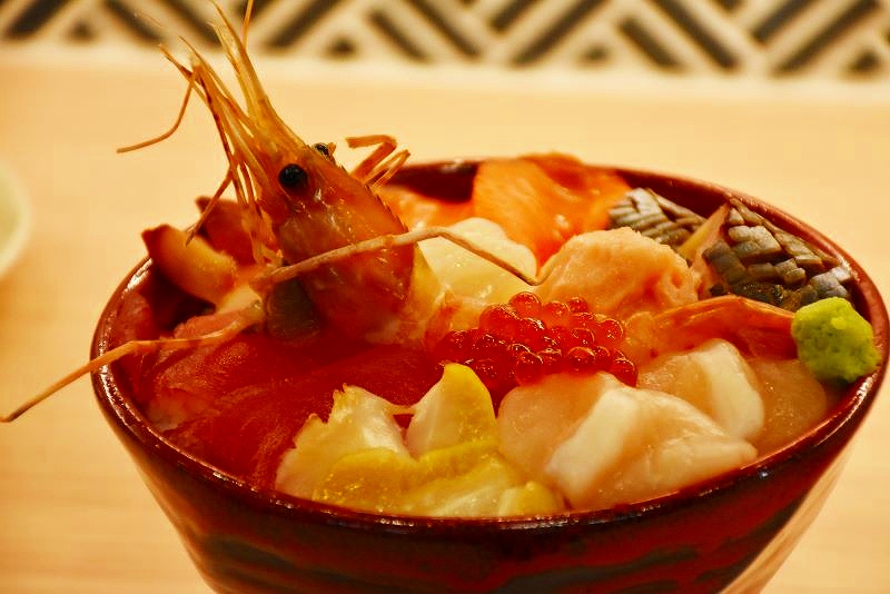 「海味はちきょう」の海鮮丼