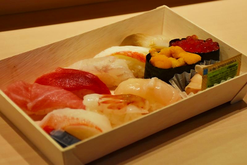 寿司「天金」の寿司