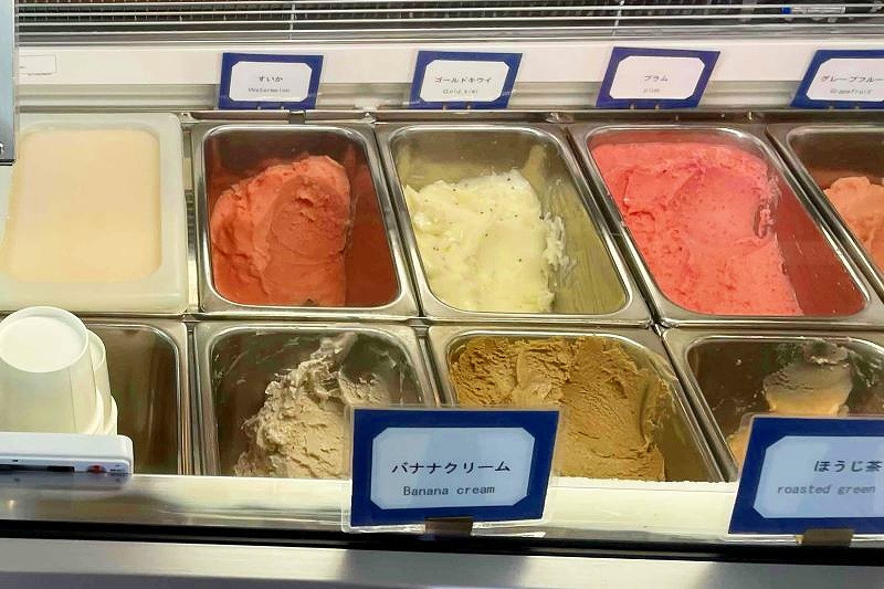 「ルヒエル」が提供しているジェラート各種