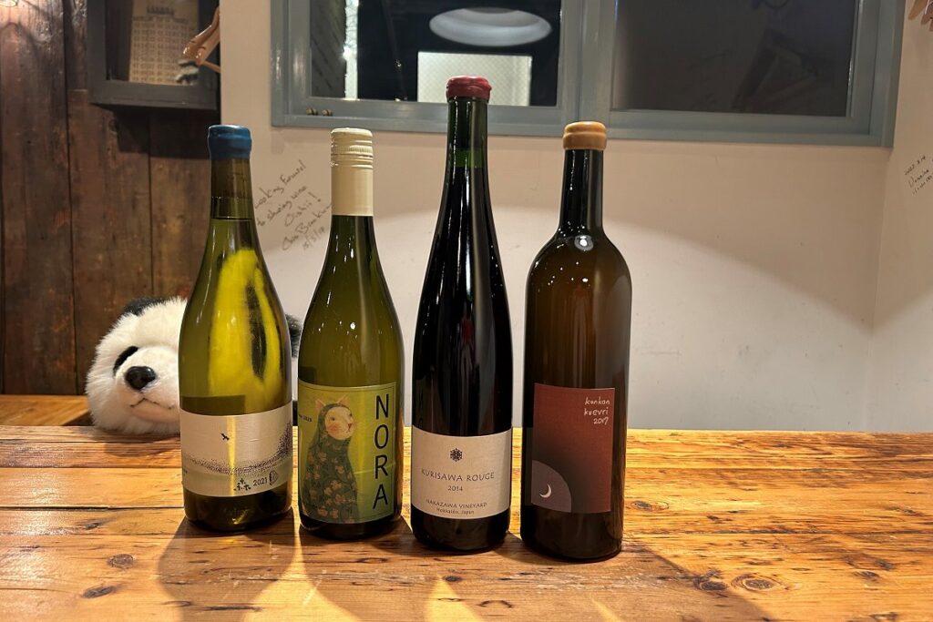 「フレンチパンダ」で提供される希少なワイン