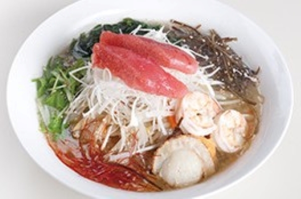 「太田食堂」が提供している、ご当地グルメの「鹿部たらこラーメン」