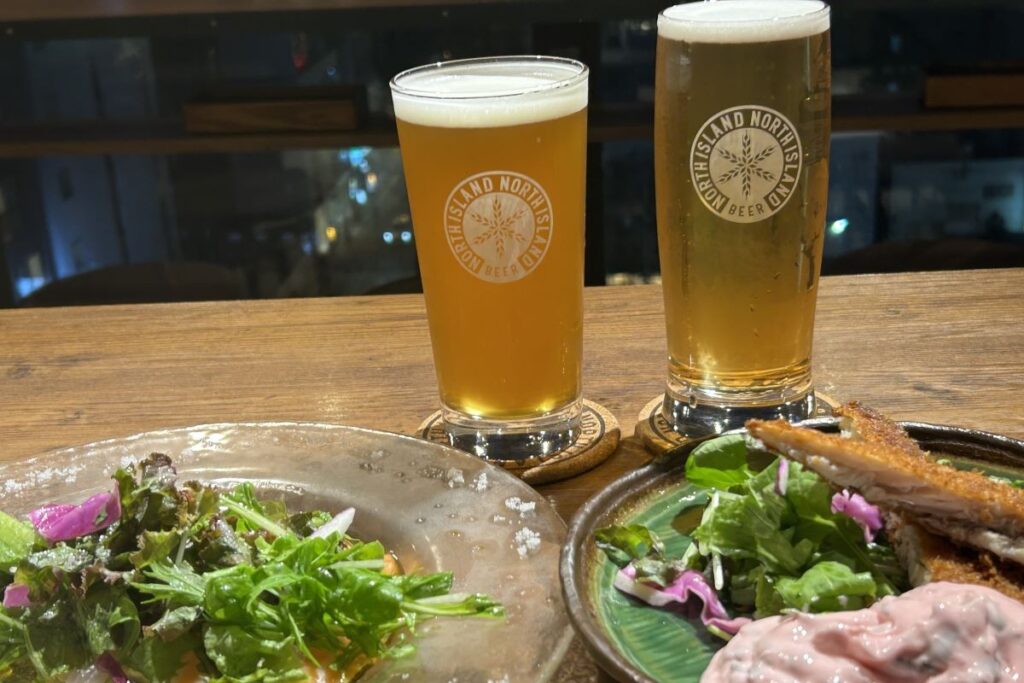 定番のＩＰＡ（左）とピルスナー