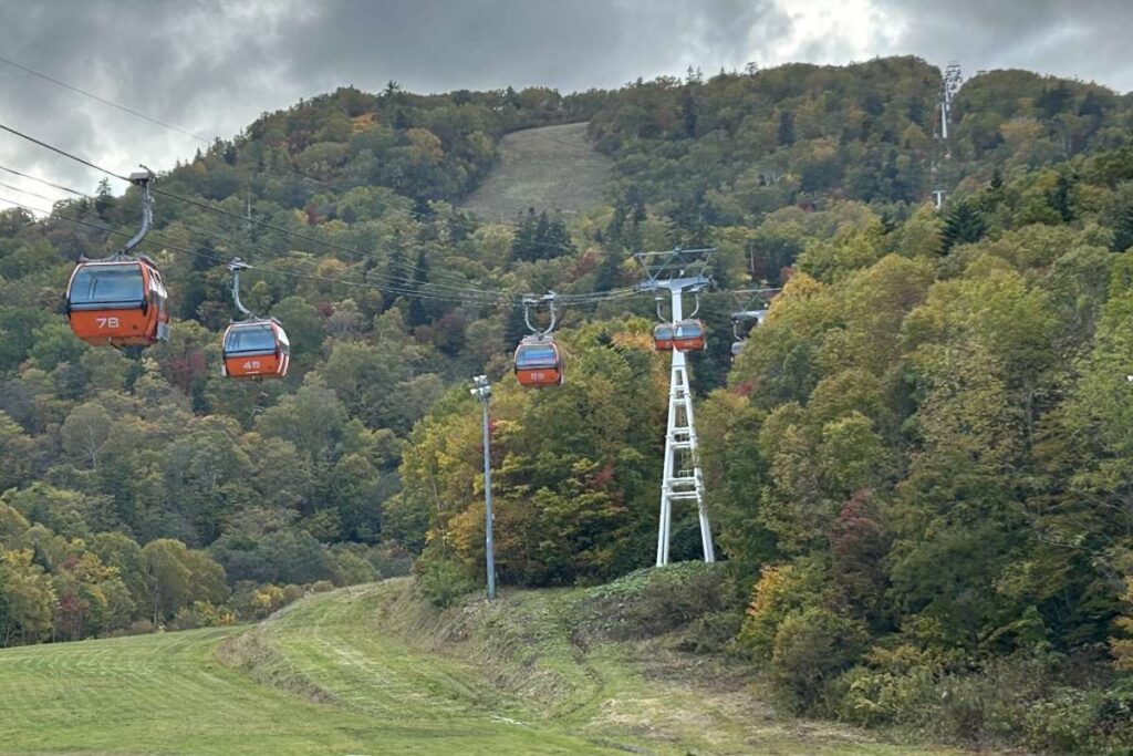 10月12日現在の札幌国際スキー場のふもとの様子