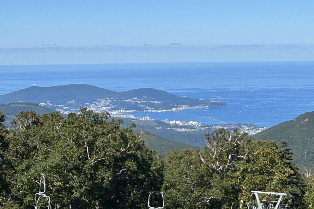 9月24日のリフト降り場からの風景
