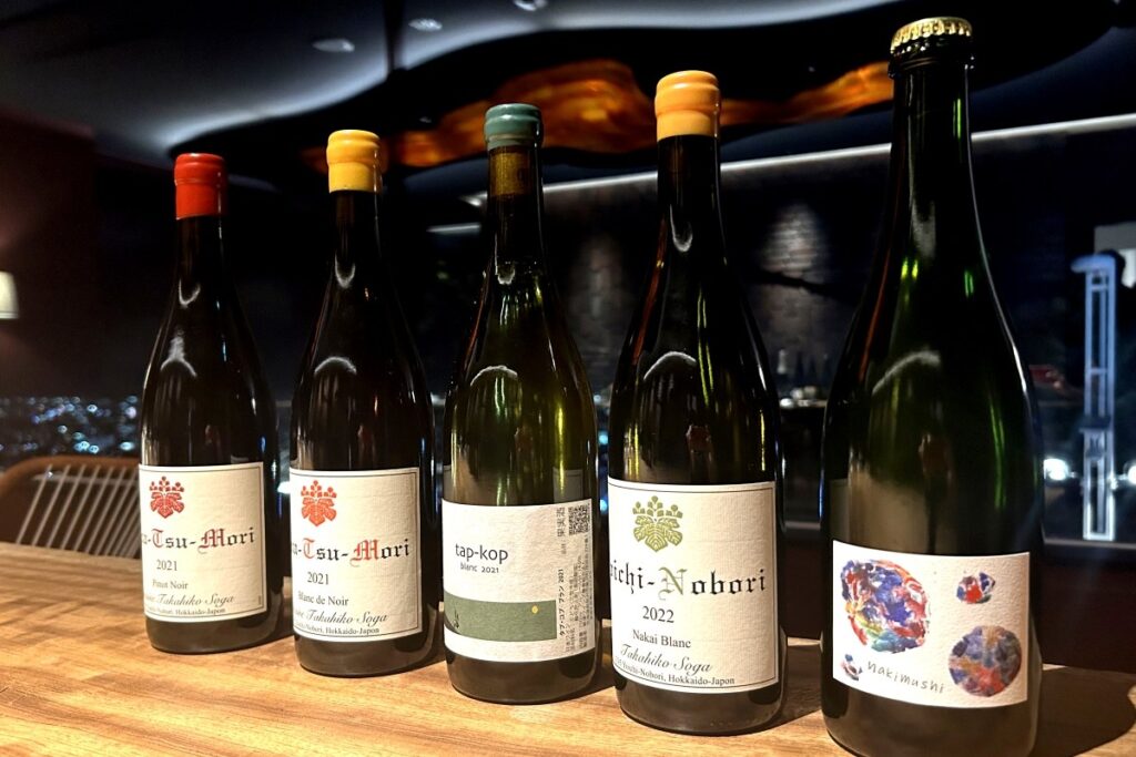 「一夜限りのスペシャルディナー」で提供されるワイン