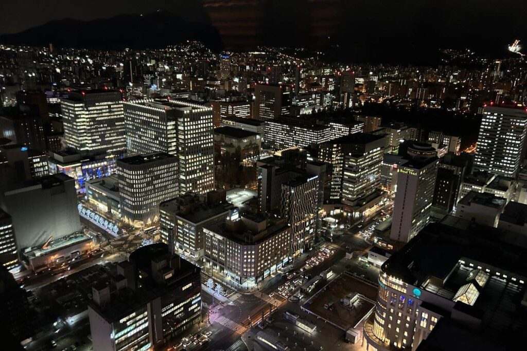 南西側のオフィスビル群