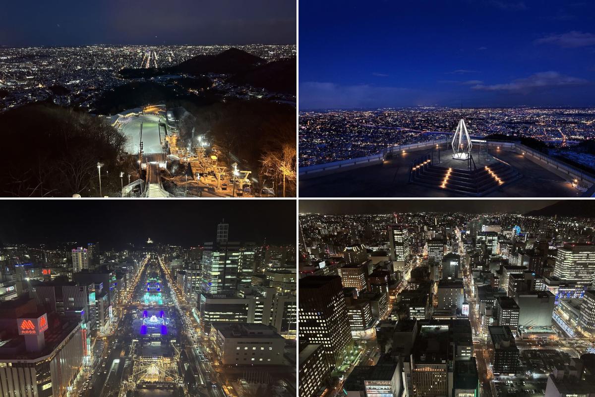 新三大夜景・札幌をさまざまな場所から楽しみたい！ 絶景ビュースポット４選