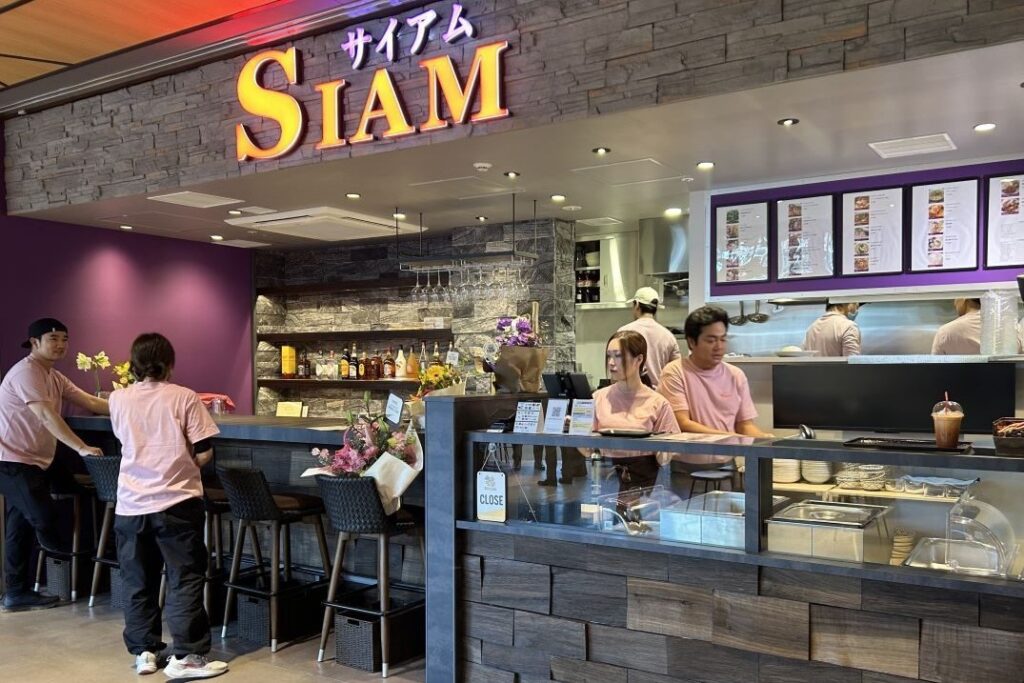 札幌市内３店目となるサイアムタイレストランの店舗