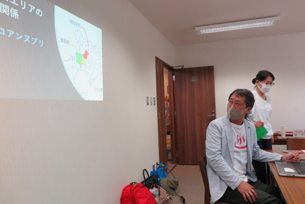 ニセコ在住の温泉ソムリエ師範の佐藤さん