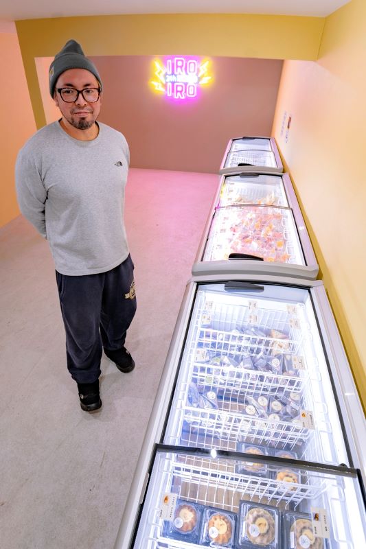 「生まれ育った美幌の商店街を盛り上げたい」と、オープンしたばかりの店内で話す川原陽水さん