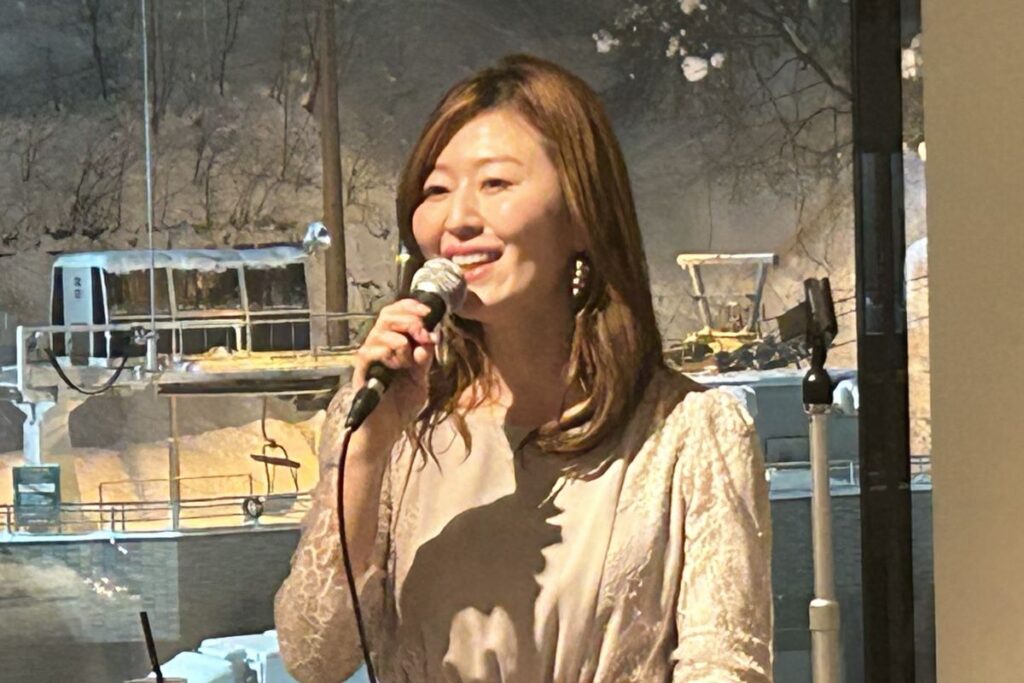 司会を務めた国井美沙さん