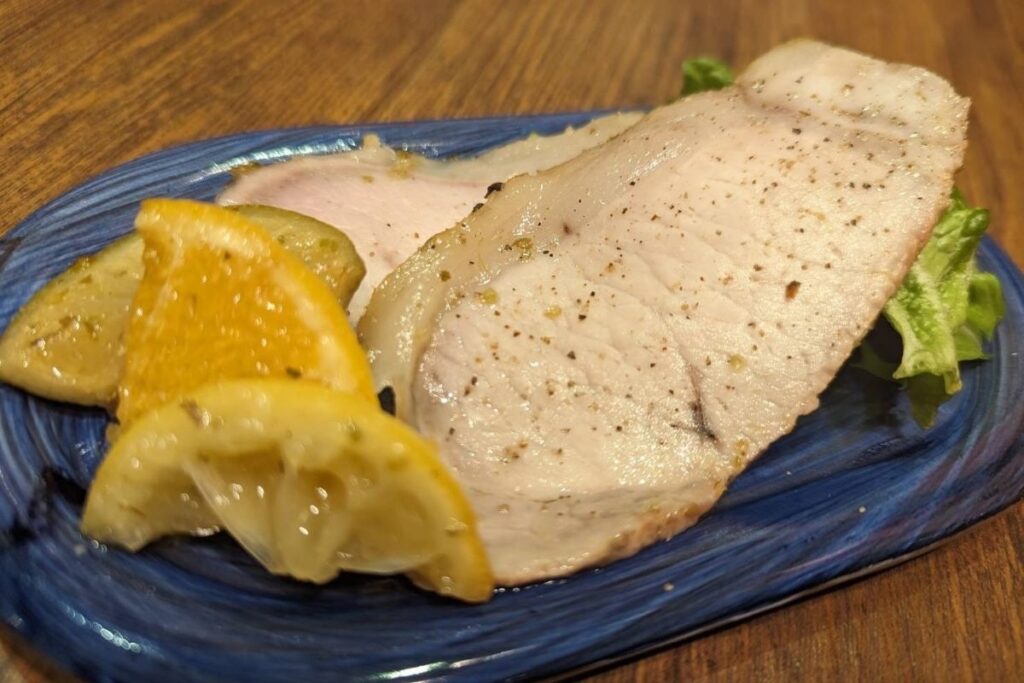 ピッツェリア デル カピターノのモホローストポーク