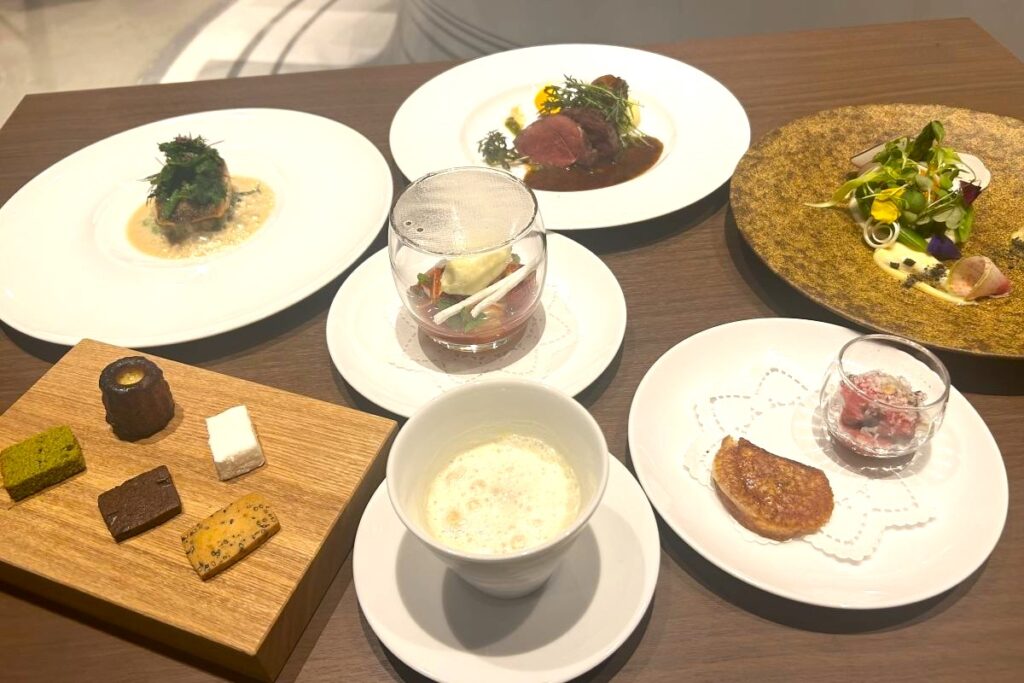 シネマディナーで提供された料理