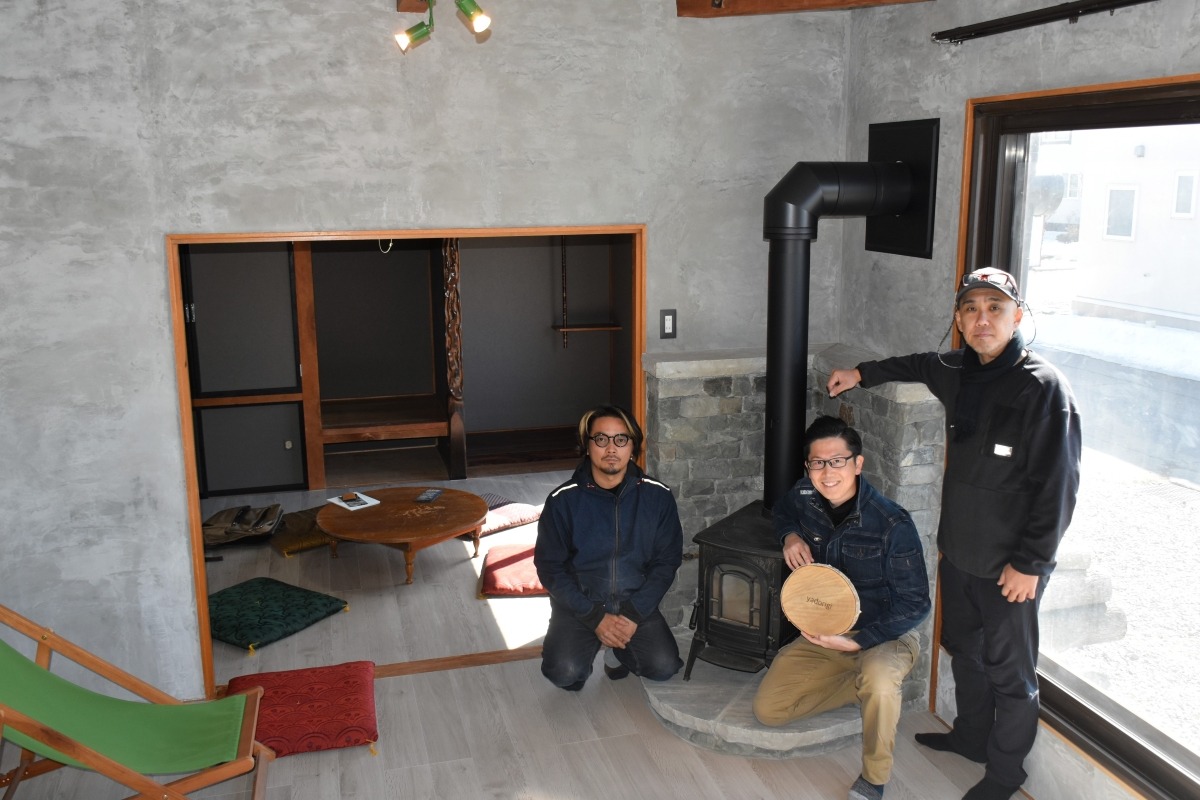 池田の木材活用、まきストーブで温まって＊元協力隊員、民泊開業へ＊中旬から＊川瀬さん「移住のきっかけに」