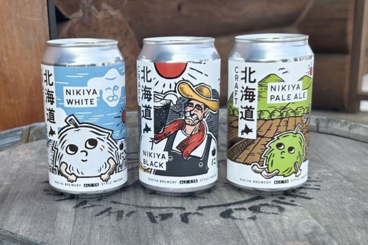 〈北海道クラフトビール探訪〉③にきや（仁木町）　リンゴ、サクランボ、ブドウ…果樹畑の中のブルワリー