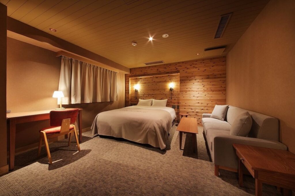 宿泊付きプランの客室(一例)