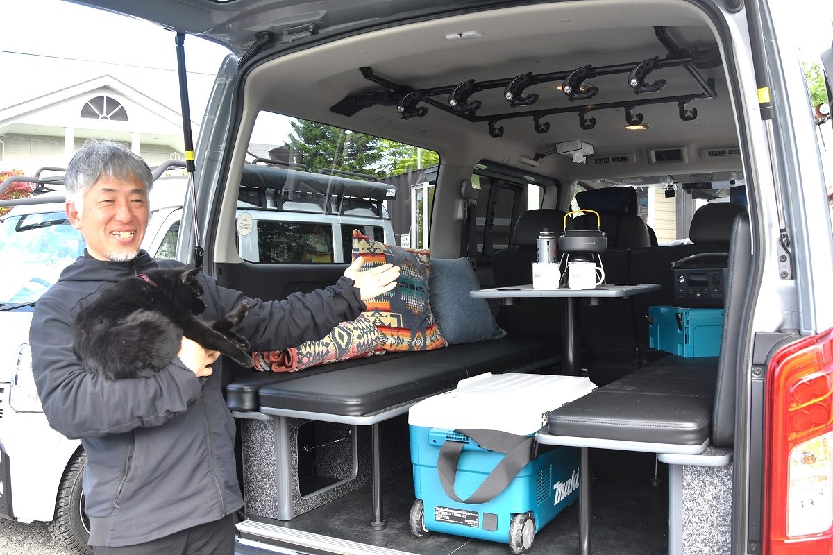 車と道具 セットで貸し出し＊道東でアウトドア 手軽に＊中標津の業者が新事業