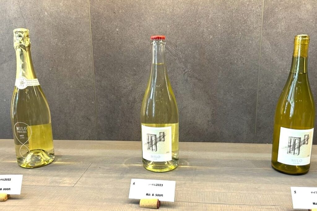 ボトル販売もしている各種のワイン
